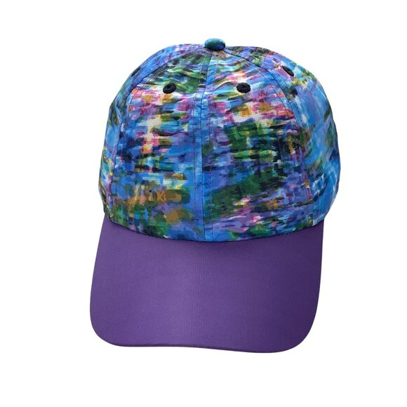 Glove It Waterfall Caps One Size Adjustable Criss Cross Straps Blue Poly Golf - Picture 1 of 7